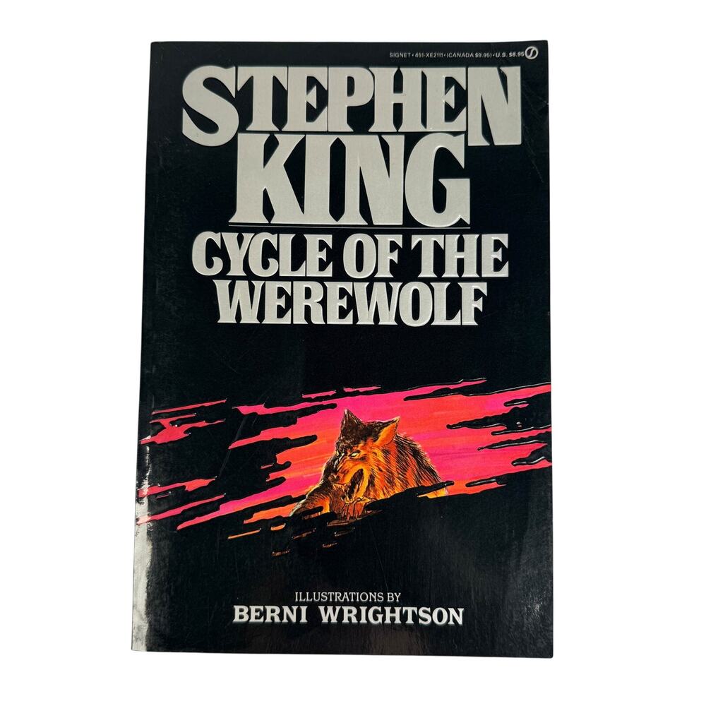 Cycle of the Werewolf Stephen King 1985 Signet First Printing Paperback Book